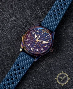 Timascus Pilot Watch — Timascus Dial Dial (NH38A No-date) – 40 mm