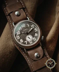 VARIO x RZE UltraHex™ Titanium Trench Timascus Watch