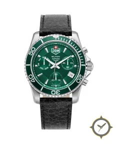 Sierra Chrono Chronograph - date, day by hand, small second