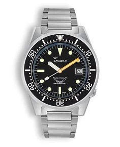 Squale 1521 Black Blasted Bracelet