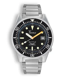 Squale 1521 Black Blasted Bracelet