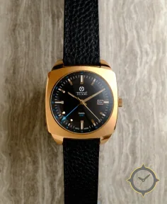 Michel GMT - Rose Gold - Early Prototype, plating markings