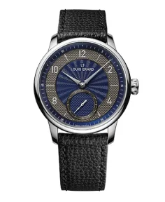 Louis Erard Petite Seconde Guilloché Anthracite Blue
