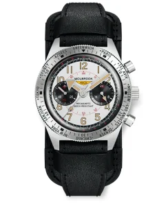 Wolbrook Skindiver WTD Chrono-Mecaquartz Telemeter & Decimeter Panda Chronograph - NACA Edition