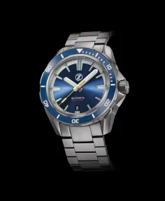 Zelos Swordfish 300m Diver ETA 2892 Cobalt Blue