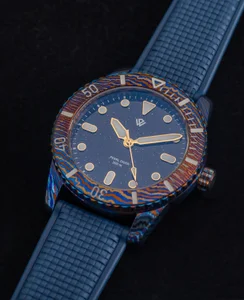 Wicked Watch Co. Pearl Diver V2 Dark Blue Aventurine