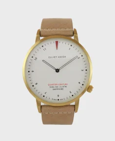 Elliot Havok SANDSTONE GOLD QUARTER CENTURY WATCH