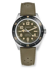 Wolbrook Skindiver II Automatic "Jumbo Indices" Green Dial