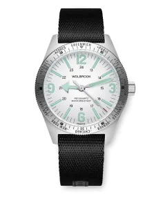 Wolbrook Skindiver WT Mecaquartz White & Steel