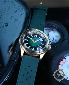 Bronze Star Tritium Green Dial