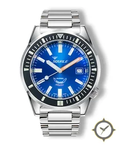 Squale Matic Dark Blue Bracelet