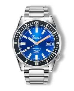 Squale Matic Dark Blue Bracelet