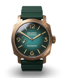 Gruppo Gamma PEACEMAKER Bronze - Green Fumé Dial, Swiss Manual Movt