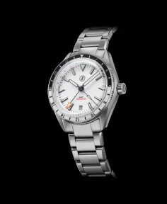 Zelos Horizons V2 GMT 200m SS Frost