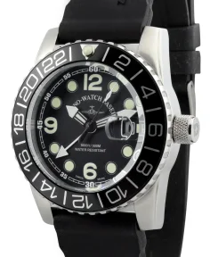 Zeno-Watch Basel Airplane Diver Quartz GMT Points (Dual Time)