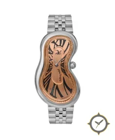 Exaequo Dalì Classic Melting Watch Stainless Steel 316L Rose Gold One of 888
