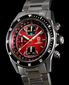 MMI Watches TURRET MARINE CHRONOGRAPH KIROV RED TRC-03B (BRACELET) [DELIVERY: 18TH MARCH 2024]