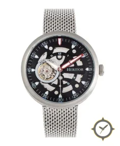 Heritor Watches Heritor Automatic Jasper Skeleton Bracelet Watch