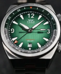 Tsao Baltimore LEGACY STEEL GMT - GREEN FUME