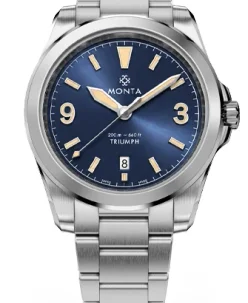 Monta Triumph, Blue Dial