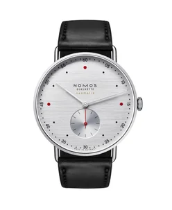 Nomos Glashütte Metro neomatik 39 silvercut Reference 1114