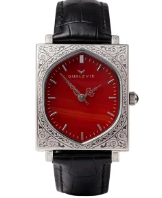 Gurlevik Gates Steel Engraved Agate