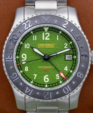 Cincinnati Watch Company The Cincinnatus GMT Green - Reserve