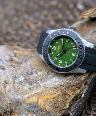 Cincinnati Watch Company The Cincinnatus GMT Green
