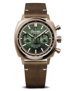 Geckota Classic Chronotimer Watch Empire Green