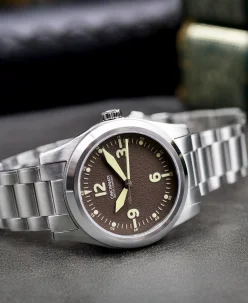 Cincinnati Watch Company P-40 A-11 Pilot Brown Manual Wind
