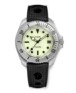 HGP Dive Watches Night Diver 200M Automatic Full-Lume Diving Watch