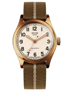 Kuoe OLD SMITH 90-002 Bronze Case, Ivory Dial