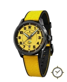 LIMA Flieger Yellow Luminova Grade 5 Titanium DLC