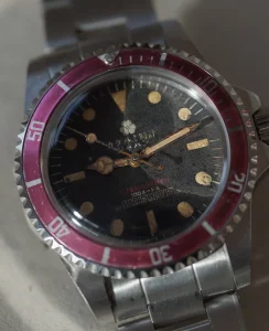 Katabami Watch Japan The diver "Faded Burgundy"