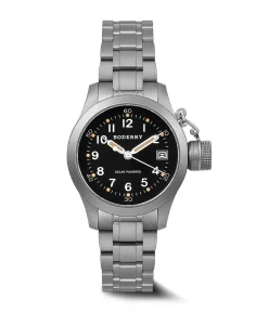 Boderry FALCON Canteen Titanium Solar-Powered Watch Field/Bracelet