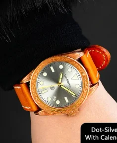 San Martin SN061 SW200/ETA2824 Silver With Calender