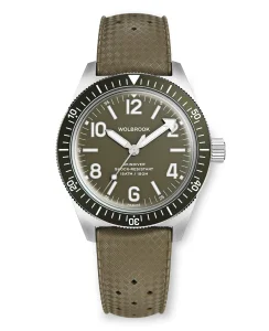 Wolbrook Skindiver Automatic French Military Green
