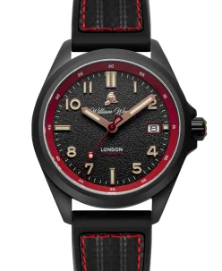 William Wood Watches Fearless Red