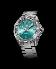 Zelos Swordfish 300m Diver ETA 2892 Aquamarine