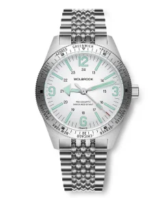 Wolbrook Skindiver WT Mecaquartz White & Steel