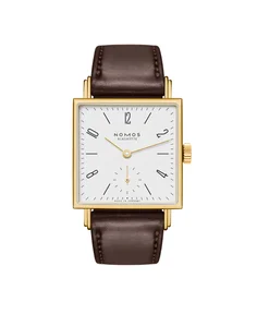Nomos Glashütte Tetra gold 27 doré Reference 419