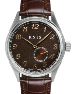 KNIS Kyoto KODOU Small Seconds Automatic – Brown Brown Leather Strap (KN009-BRBRLE)