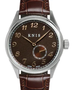 KNIS Kyoto KODOU Small Seconds Automatic – Brown Brown Leather Strap (KN009-BRBRLE)