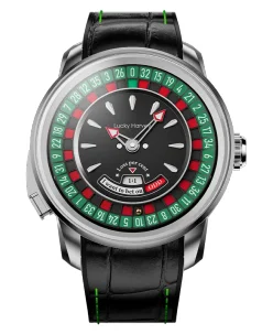 Lucky Harvey Casino Series Silver European Roulette