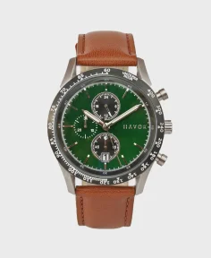 Elliot Havok BRITISH GREEN RACER CHRONOGRAPH