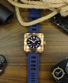 Super Bronze Tritium Blue Dial