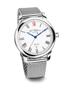 JS Watch Co. Islandus White Roman