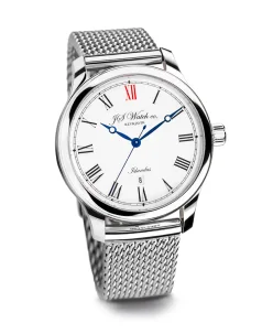 JS Watch Co. Islandus White Roman