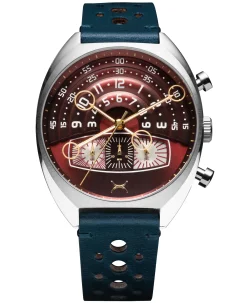 Xeric Halograph III Chrono Oxblood Blue