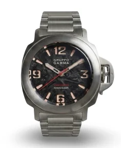 Gruppo Gamma VANGUARD Stainless Steel – Luminous Forged Carbon Dial